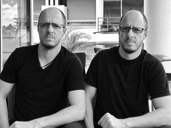 Esteban Ponce y su hermano, propietarios de Fragma